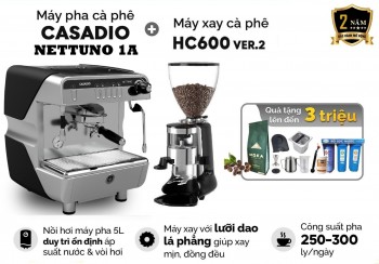 Combo Casadio Nettuno 1 Group và HC600 V.2